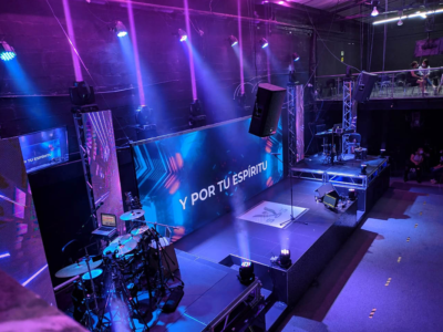 Sonido y escenarios para eventos